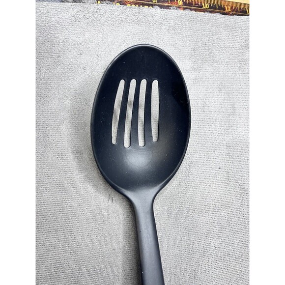 KitchenAid Classic Cook Series 4 Slotted Spoon Black Kitchen Utensil Replacement - Picture 3 of 6